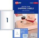 Avery L756725 Laser Labels 1UP Shipping 25 Pack