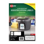 Avery L7912 Laser Outdoor Labels 24UP 10 Pack
