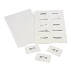 Rexel Insert Cards For Convention Badges 250 Pack