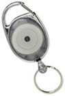 Rexel Key Holder Retractable Cord Snap Lock Charcoal