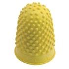 Esselte Thimblette Finger Pad Size 3 Yellow 10 per Pack