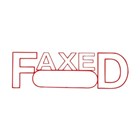 Xstamper Faxed SelfInking Stamp Date 13x42mm Red