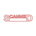 Shiny Stamp SEN2252 Pre Inked ScannedOutline with Red Date