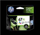 HP 67XL Tri Colour Ink Cartridge Each