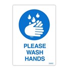 Durus Self Adhesive Decal Wash Hands 2 Pack
