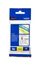 Brother TZe211 Labelling Tape 6mm Black on White