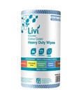 Livi 6004 Essentials Commercial Wipes Blue 90 wipes