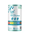 Livi 6006 Essentials Commercial Kitchen Wipes Green 90 Wipes