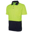 Zions HiVis Safety Polo Shirt Large Yellow