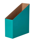 Visionchart Magazine Box Pack Of 5  Turquoise