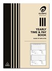 Olympic 140583 Yearly Time Book and Pay Book 32 Page 10 per Pack