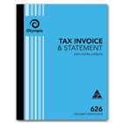 Olympic 626 Invoice  Statement Duplicate Book Blue 5 per Pack