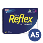 Reflex Copy Paper A5 80gsm White Ream 400 per Pallet