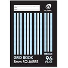 Grid Book 140793 96 page 5mm Grid 175225mm