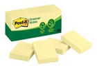 Post It Notes 653RP 3850 Greener Canary Yellow 12 per Pack
