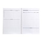 Spirax P704 To Do list Notebook 140 Pages A4 Black 5 per Pack
