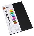 Quill Board A4 210gsm Black 50 Pack