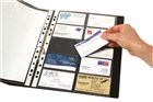 Marbig Business Card Pocket A4 Clear 10 Pack