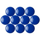 Quartet Magnetic Buttons 30mm Blue 8 Pack