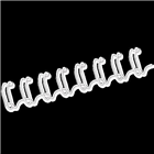 Fellowes Binding Coil 34 Loop 8mm A4 White 100 Pack