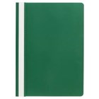 Marbig Economy Flat File A4 Green Clear Cover 10 per Pack