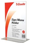 Esselte Double Sided Document Holder A4 Portrait Clear