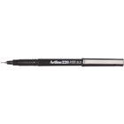 Artline 220 SuperFine Felt Tip Pen Black 12 per Box