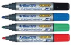 Artline 370 Flipchart Markers Assorted 4 Pack