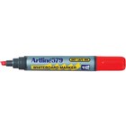 Artline 579 Chisel Whiteboard Marker Red 12 per Box