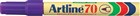 Artline 70 Permanent Marker Purple 12 per Box