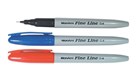 Penline Mon Ami Felt Tip Fine Pen 04mm Black 12 Box