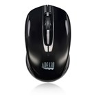 Adesso Wireless Mini Mouse Bk