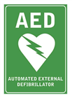 Aero Poly AED Sign