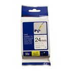 Brother TZeFX251 Labelling Tape 24mmx8m Black on White