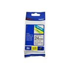 Brother TZeM951 Labelling Tape 24mmx8m Black on Silver Matte