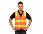 YSF Hi Vis VIC Roads Vest OrangeYellow Small Each