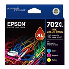 Epson 702 XL C13T345592 Ink Cartridge CMY Colour Pack