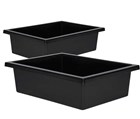 Visionchart Standard Tote Tray  Black