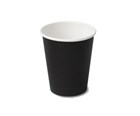 Go Bio Double Wall Coffee Cups  8oz Black Carton 500