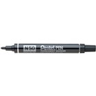 Pentel N50 Permanent Marker Black Bullet Each 12 per Box