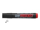 Uniball Prockey Permanent Marker Chisel Red 12 per Box