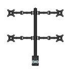 Rapidline Revolve Quad Monitor Arm 708mm Each