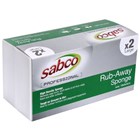 Sabco Rub Away Sponge Large 2 Pack