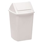 Sabco Swing Top Tidy Bin White 18L Each
