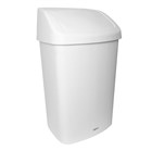 Sabco White Rubbish Bin 50L Each