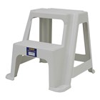 Syneco Step Stool 2 Step Grey Up To 100kg