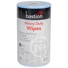 Bastion Heavy Duty Wipes Blue 30x50cm 45m Roll Carton 4