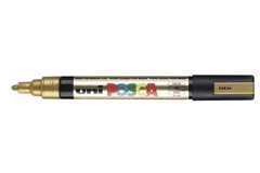 Uni Posca Marker Bullet Point 25mm Gold