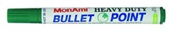 Mon Ami Permanent Marker Bullet Green 12 per Box