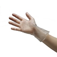 Medicom Vinyl Powder Free Disposable Gloves Clear Medium Pack 100 10 per Carton